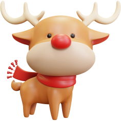 xmas deer