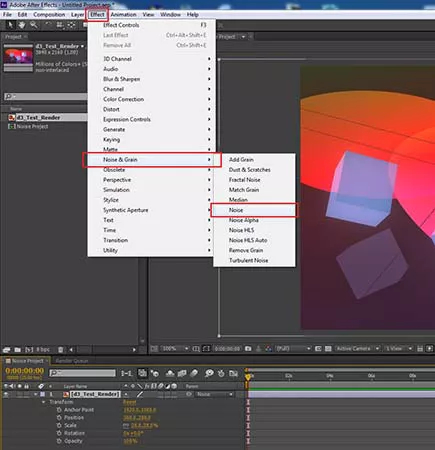 adjust noise reduction settings