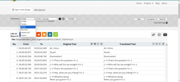 akbar subtitle translate