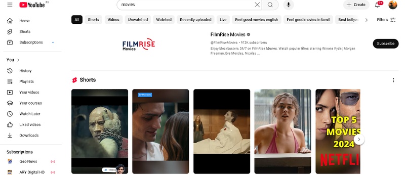 cinezone alternative-youtube