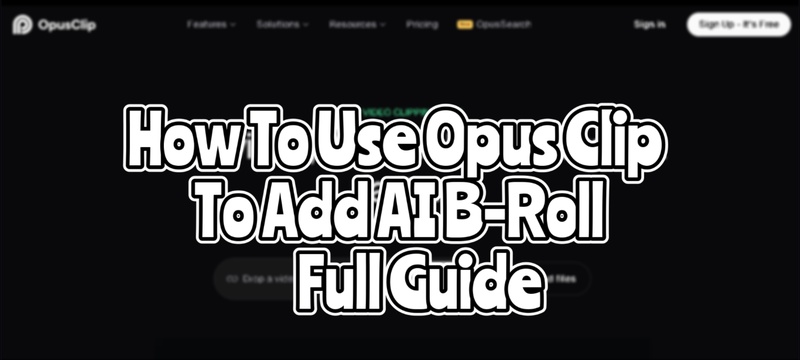 opus add own broll
