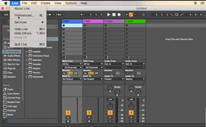 how to record voice in ableton live 11