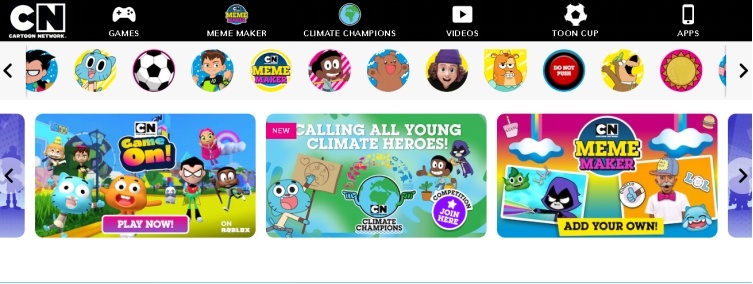 site cartoon network
