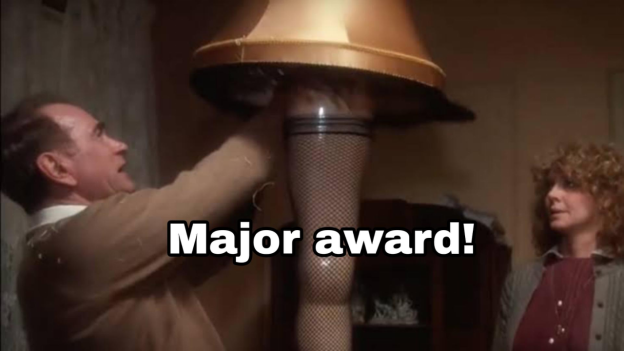 christmas story duck meme