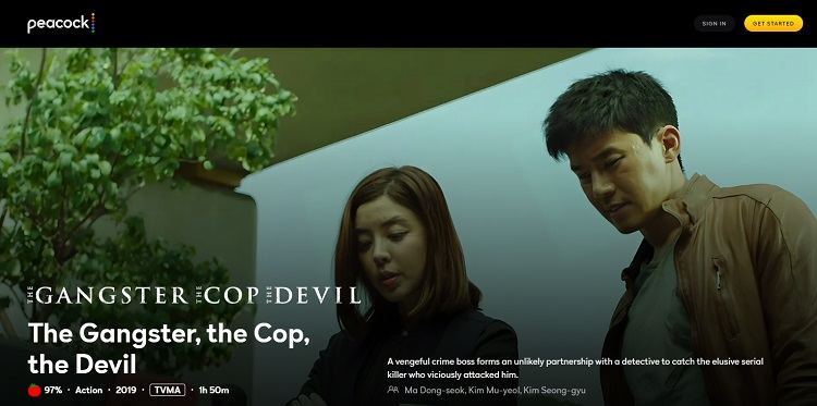 the gangster the cop the devil peacock