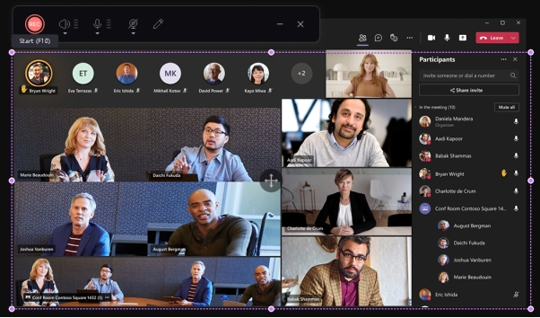 record your teams meeting