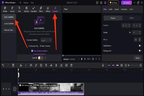 add arabic subtitles to video free
