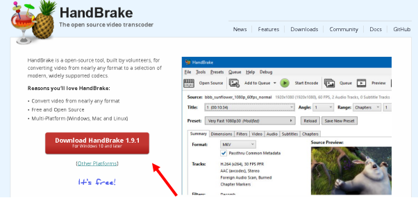 can handbrake add subtitles