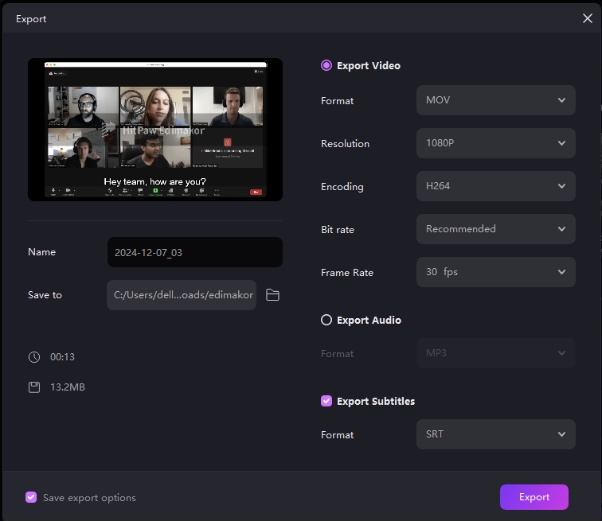 can zoom transcribe a recorded meeting