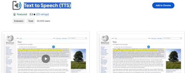 chrome 文字轉語音擴充 文字轉語音 (TTS)