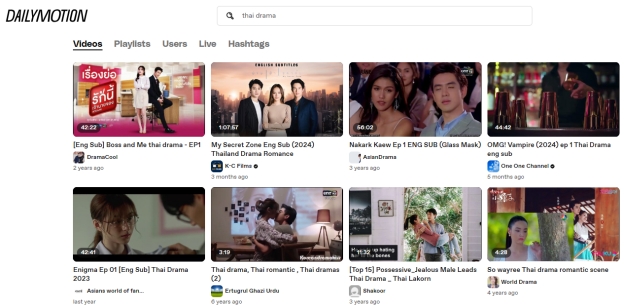 dailymotion thai drama