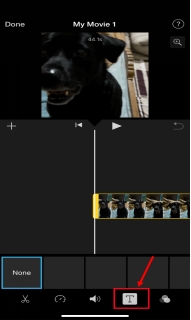 how to add subtitle to a video in imovie