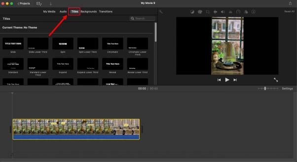 how to add subtitles to imovie on iphone