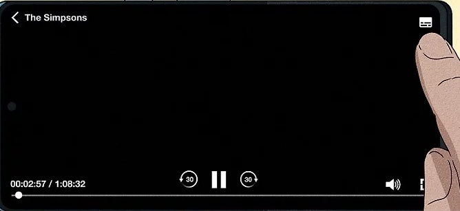 how to turn off subtitles on roku disney plus
