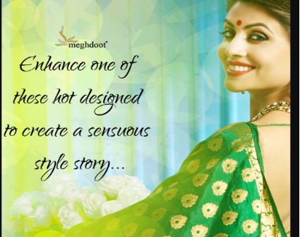 red saree caption for Instagram Pinterest