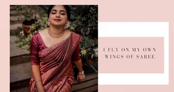 saree caption for Instagram Pinterest