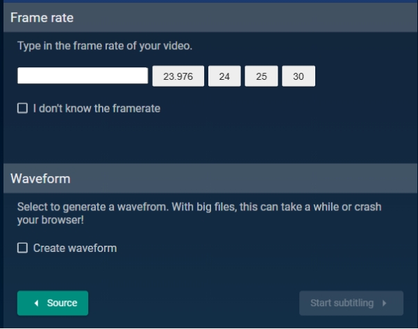 subtitle edit online