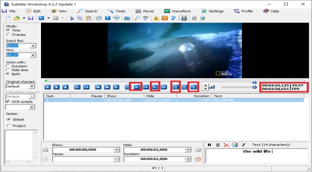 subtitle workshop features
