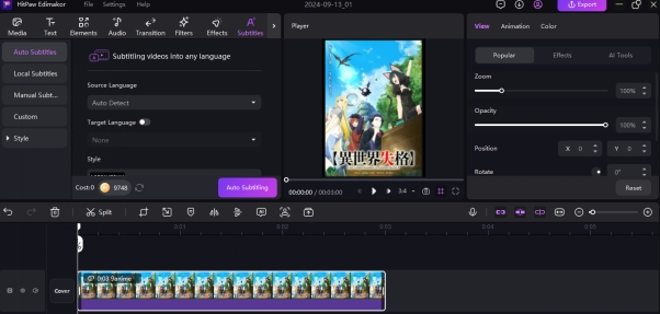 subtitles not working 9Anime