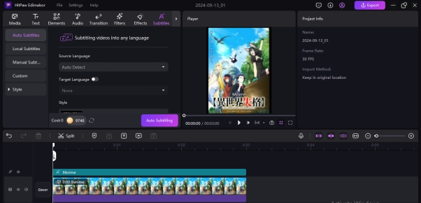 why are subtitles not working on 9Anime