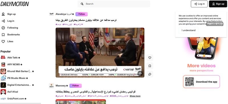 dailymotion hindi shows and movies