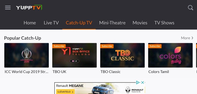 yupptv indian tv channels