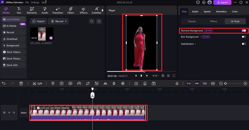 transparent video auto