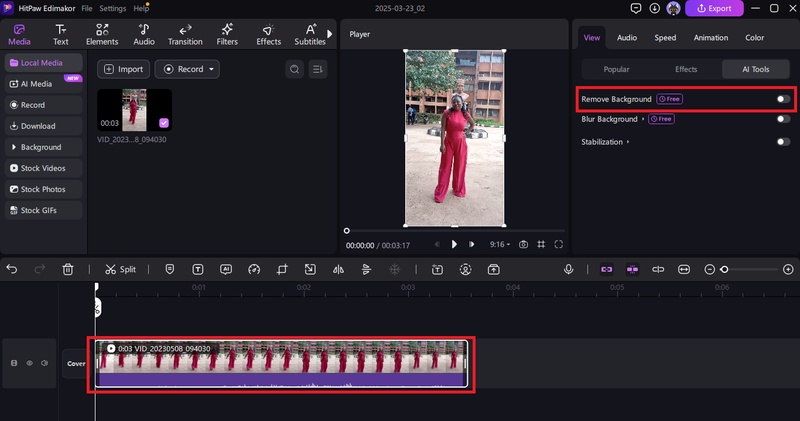 transparent video remove bg