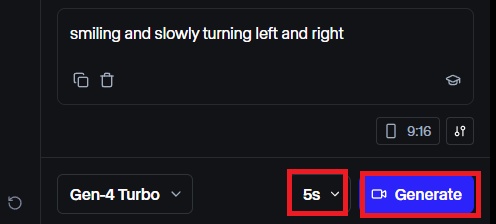 ai image camera movement