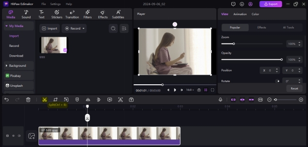 ali abdaal style capcut