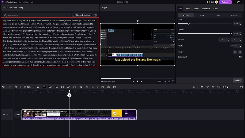 ask chatgpt to summarize a youtube video