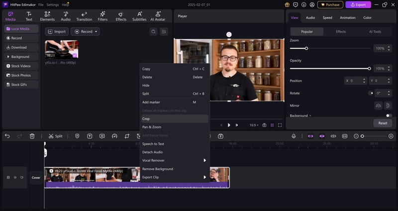 edimakor change aspect ratio 1