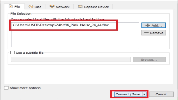 convert flac to mp3 mac vlc
