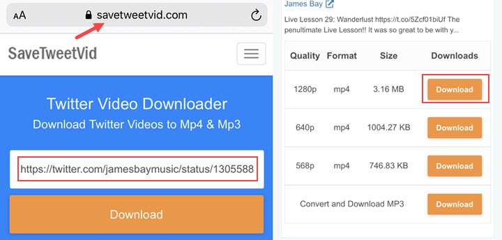 convert twitter video to mp4 hd