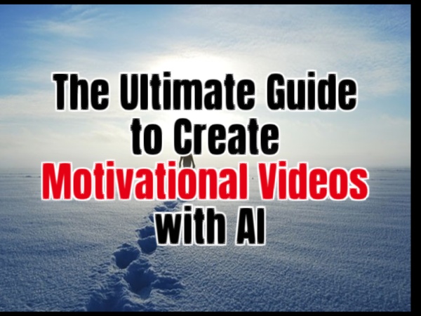 create motivational video with ai