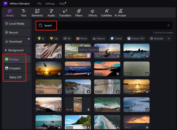 edimakor beach stock videos