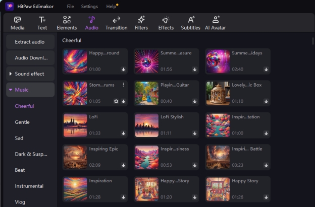 edimakor music for beach reel