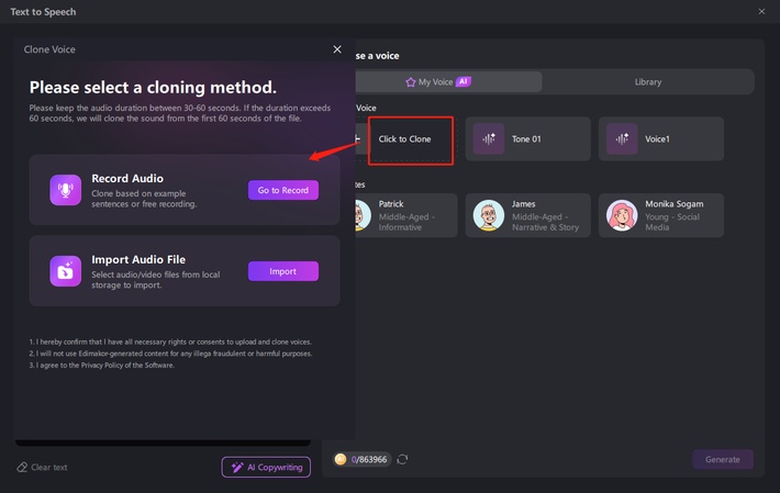 edimakor text to speech
