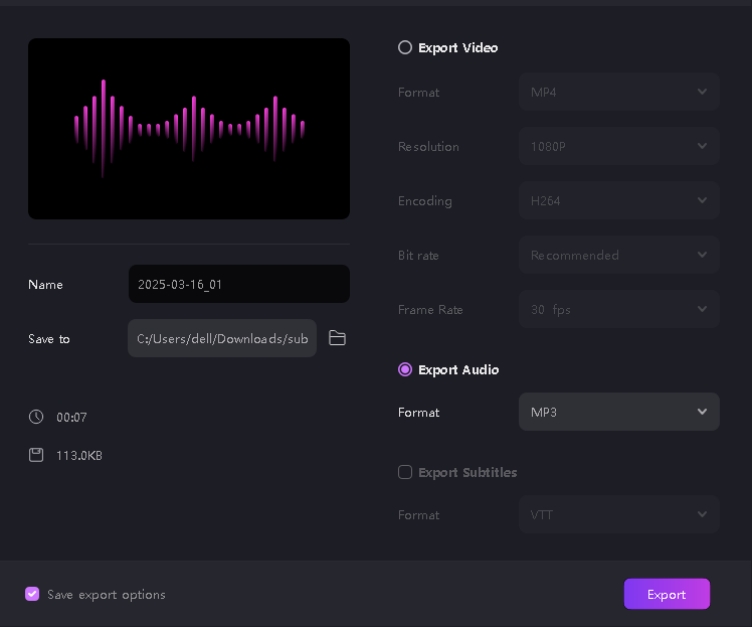 extract audio from mkv audacity