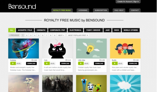 free music for imovie