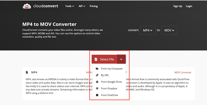 how to convert mp4 to mov  mac