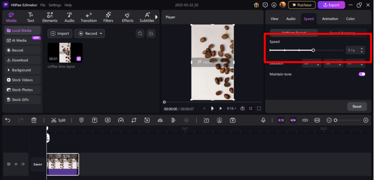 how to convert time lapse video to normal video