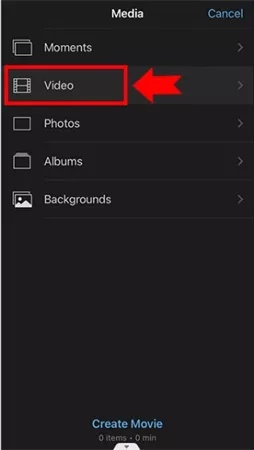 아이패드 아이무비로 동영상 재생