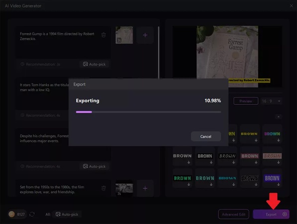 how to make motivational voice with ai