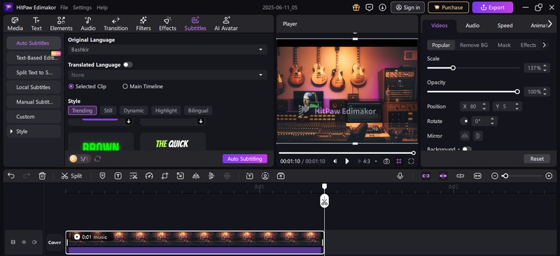 how to turn captions back on tiktok