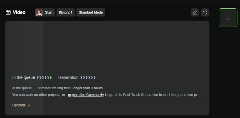 kling ai camera movement disabled