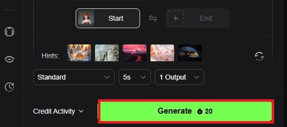 kling ai camera movement