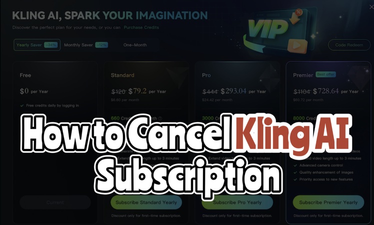 kling ai credits per video