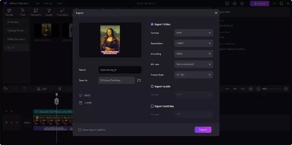make use of video lip sync