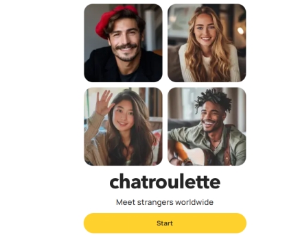 omegle の代わりchatroulette